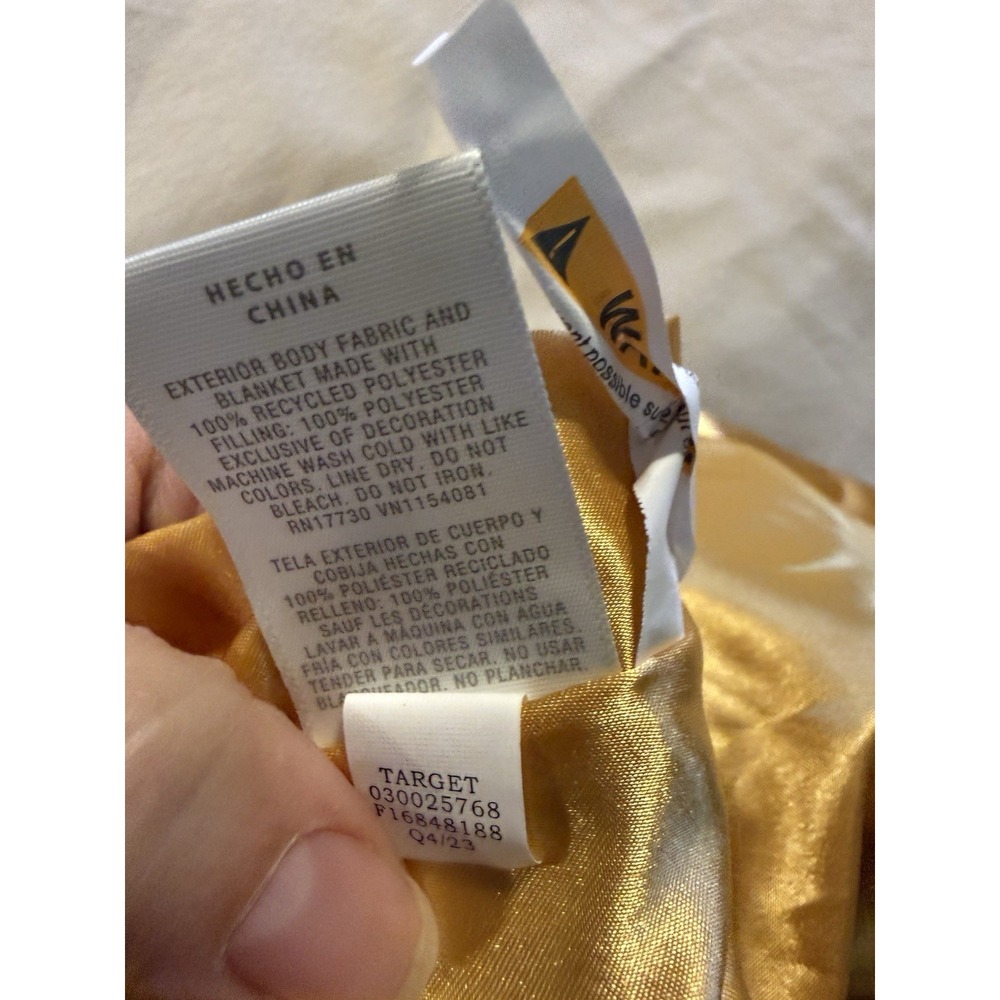 Cloud Island Puppy Dog Lovey Security Blanket Brown Golden Doodle Satin - Picture 6 of 7